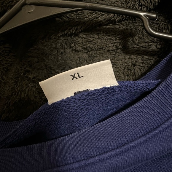 Cherry LA Navy Blue “Not Peaking Yet” Ski Crewneck - Picture 2 of 2